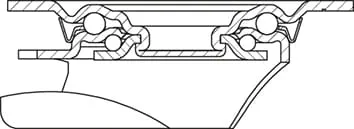 KN  80/35/1G — dimension drawing
